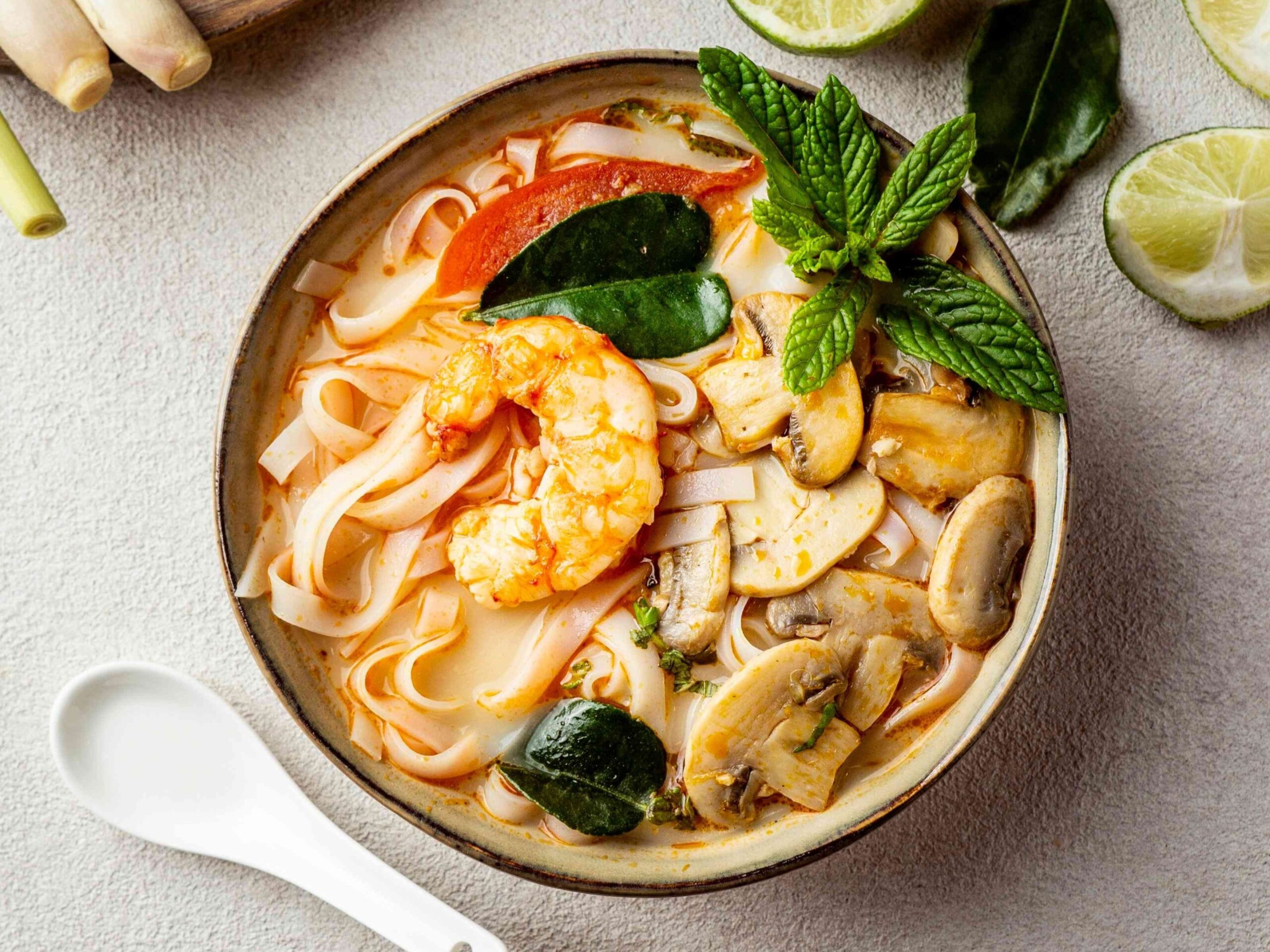 Laksa, a beloved comfort food found in Hawker Centers to restaurants in Singapore. 